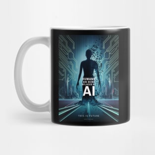 Humans vs AI Mug